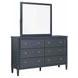 Altamira Malta Blue 6 Drawer Dresser