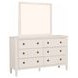 Altamira White 6 Drawer Dresser