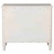 Altamira White 3 Drawer Oversized Nightstand