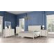 Altamira White 3 Drawer Oversized Nightstand