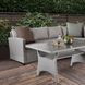 Kimara Gray 57" Outdoor Dining Table