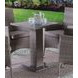 Niambi Gray Outdoor Rectangular Patio Table
