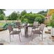 Niambi Natural Outdoor Rectangular Patio Table