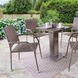 Niambi Natural Outdoor Rectangular Patio Table