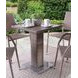 Niambi Natural Outdoor Rectangular Patio Table