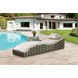 Kesi Natural Outdoor Upholstered Folding Bed