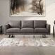 Mezzanotte Gray 90" Sofa