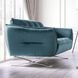 Civellutino Teal 64" Loveseat