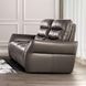 Granucci Gray 63" Power Reclining Loveseat