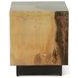St. George Oxidized Black Square Side Table