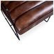 Melbourne Antique Whiskey Leather Accent Chair