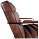 Melbourne Antique Whiskey Leather Accent Chair