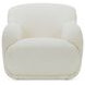 Stevie Cream Upholstered Lounge Chair