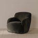 Stevie Slate Blue Upholstered Lounge Chair