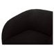 Faye Black Upholstered Accent Chair