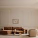Faye Beige Upholstered Accent Chair