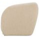 Faye Beige Upholstered Accent Chair