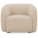 Faye Beige Upholstered Accent Chair