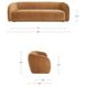 Faye Tan 92" Sofa