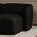 Faye Black 2 Piece Modular LAF Sectional