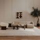 Faye Beige 2 Piece Modular LAF Sectional
