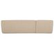 Faye Beige 2 Piece Modular LAF Sectional