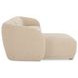 Faye Beige 2 Piece Modular LAF Sectional