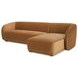 Faye Tan 2 Piece Modular RAF Sectional
