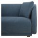 Fraser Deep Blue 3 Piece Modular Sectional with Slipper and Pillows