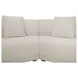 Fraser Off White 3 Piece Modular Sectional