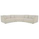 Fraser Off White 3 Piece Modular Sectional