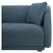 Fraser Deep Blue 4 Piece Modular Sectional with Pillows
