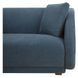 Fraser Deep Blue 5 Piece Modular Sectional with Pillows