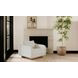 Keane Cream Upholstered Lounge Chair