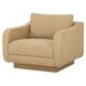 Keane Ochre Upholstered Lounge Chair