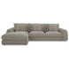 Berga Pebble 2 Piece Modular LAF Sectional