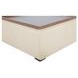 Montana Flecked Oat Upholstered Square Storage Ottoman