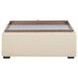 Montana Flecked Oat Upholstered Square Storage Ottoman