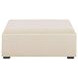 Montana Flecked Oat Upholstered Square Storage Ottoman