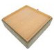 Montana Washed Green Upholstered Square Storage Ottoman