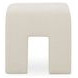 Aidy Oat Upholstered Stool