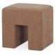 Aidy Washed Pink Upholstered Stool