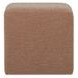 Aidy Washed Pink Upholstered Stool