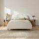 Jacqueline Cream King Upholstered Panel Bed