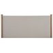 Warren Beige and Brown King Upholstered Panel Bed