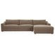 Farrow Taupe 2 Piece Modular RAF Sectional