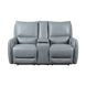 Phineas Pale Blue 74" Power Reclining Loveseat