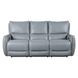 Phineas Pale Blue 85" Power Reclining Sofa