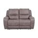 Demetrius Brown Power Reclining 66" Loveseat with USB Charging
