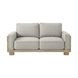 Harstad Light Brown And Natural Loveseat